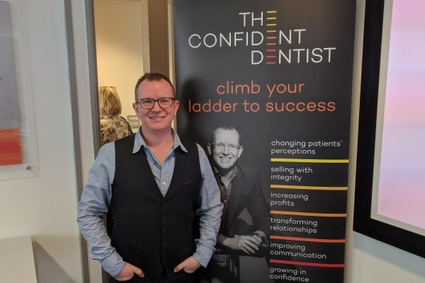 confident dentist