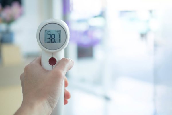 The government is urging the UK to use temperature screening products with caution