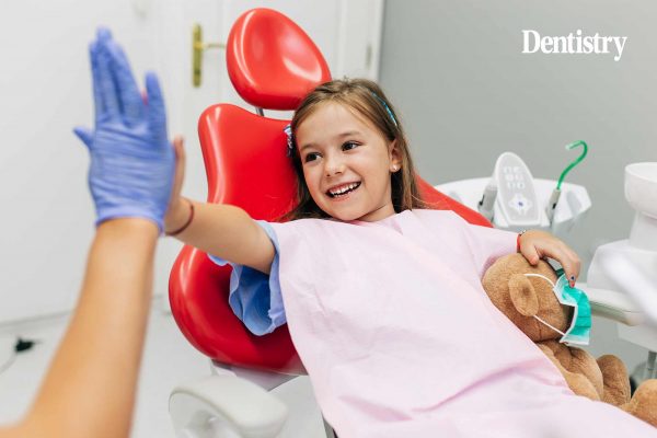 Children visiting the dentist fell by 50% in 2020