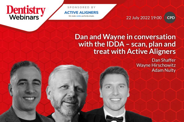 Dan and Wayne in conversation with the IDDA – scan, plan and treat with Active Aligners
