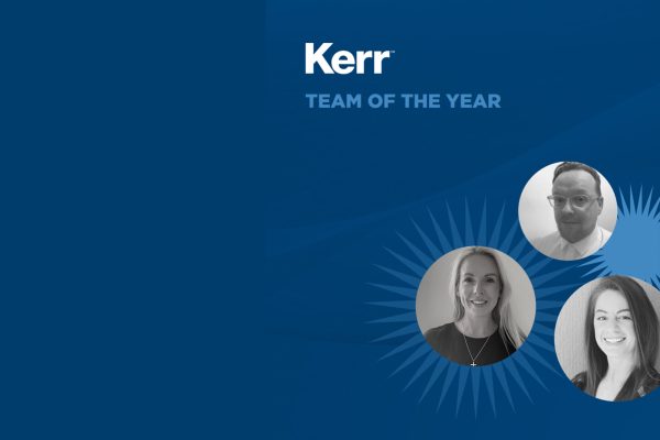 Kerr Dental UK team members prove their worth as a Dental Industry Awards finalist