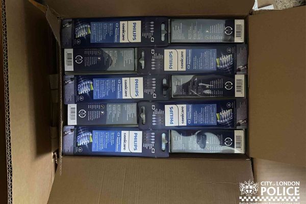 Police seize £45,000 worth of counterfeit toothbrush heads