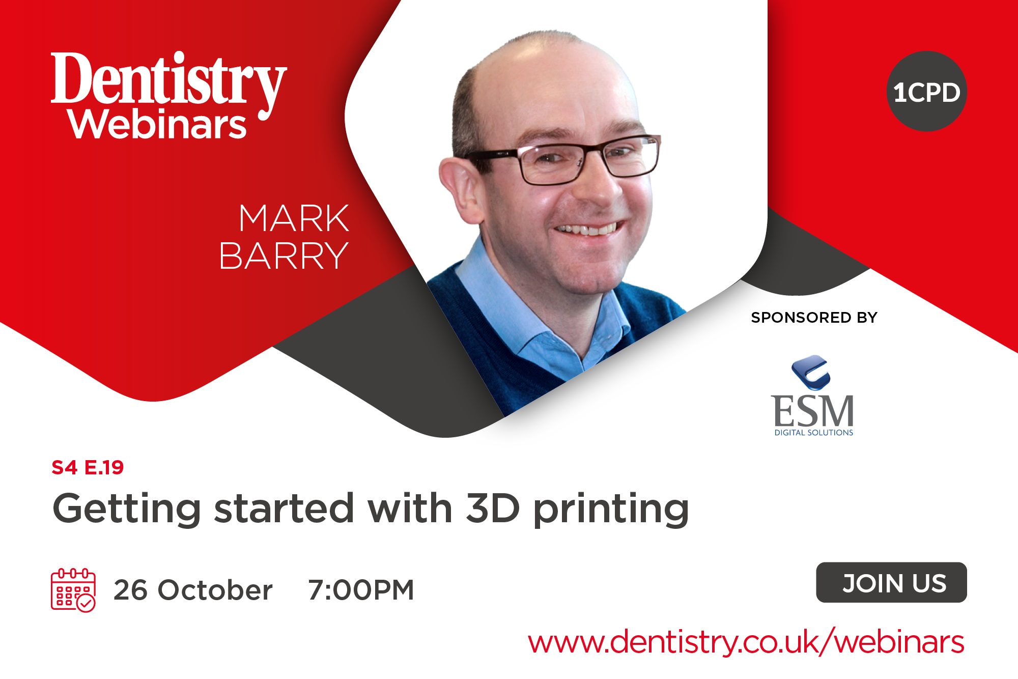 Join Mark Barry on Thursday 26 October at 7pm as he discusses getting started with 3D printing – sign up now.