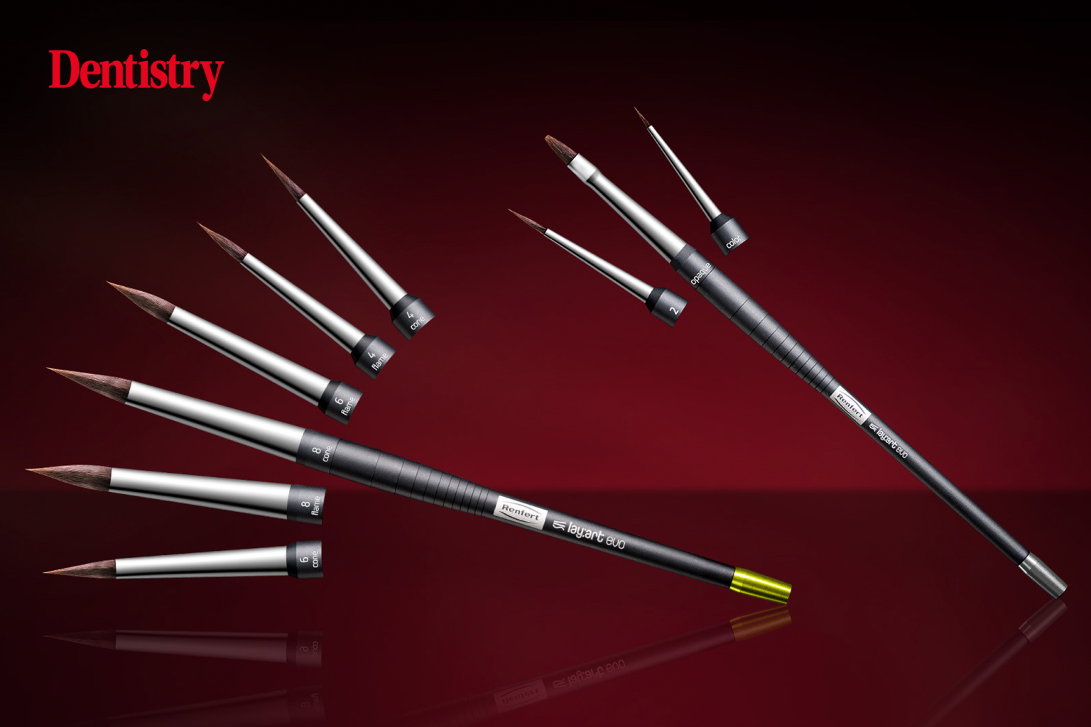 Renfert introduces a new premium ceramic brush Dentistry