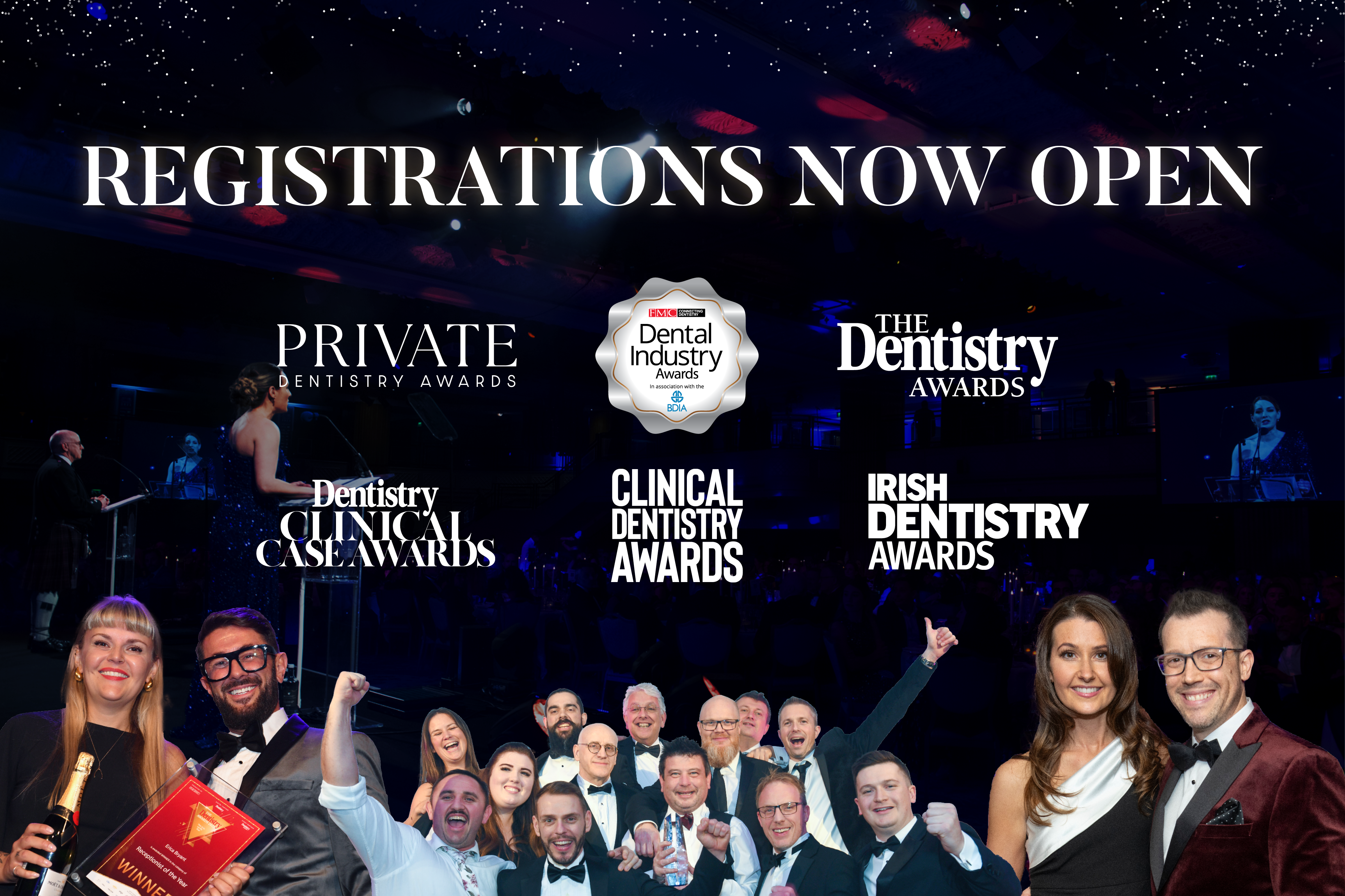 All FMC awards have officially launched for 2024, including the Dentistry Awards and Private Dentistry Awards. Register now to be the first to know when entries open.