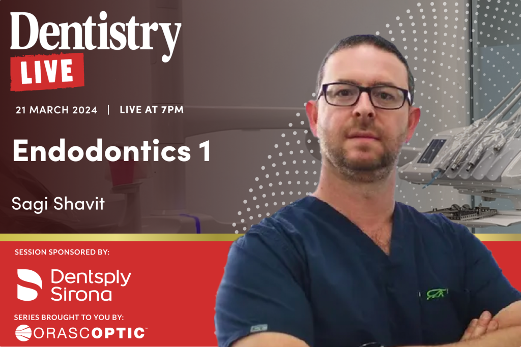 Join us on 21 March at 7pm for Endodontics 1 – a live demonstration of a root canal treatment, streamed directly from The Campbell Academy.