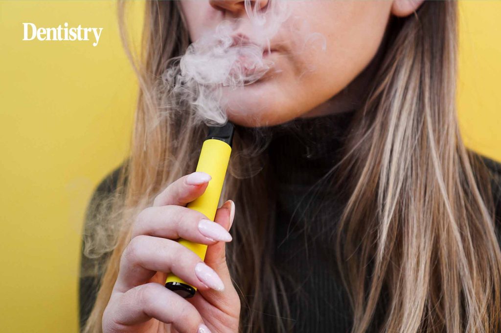 Ditch vaping if you want to get pregnant experts say Dentistry