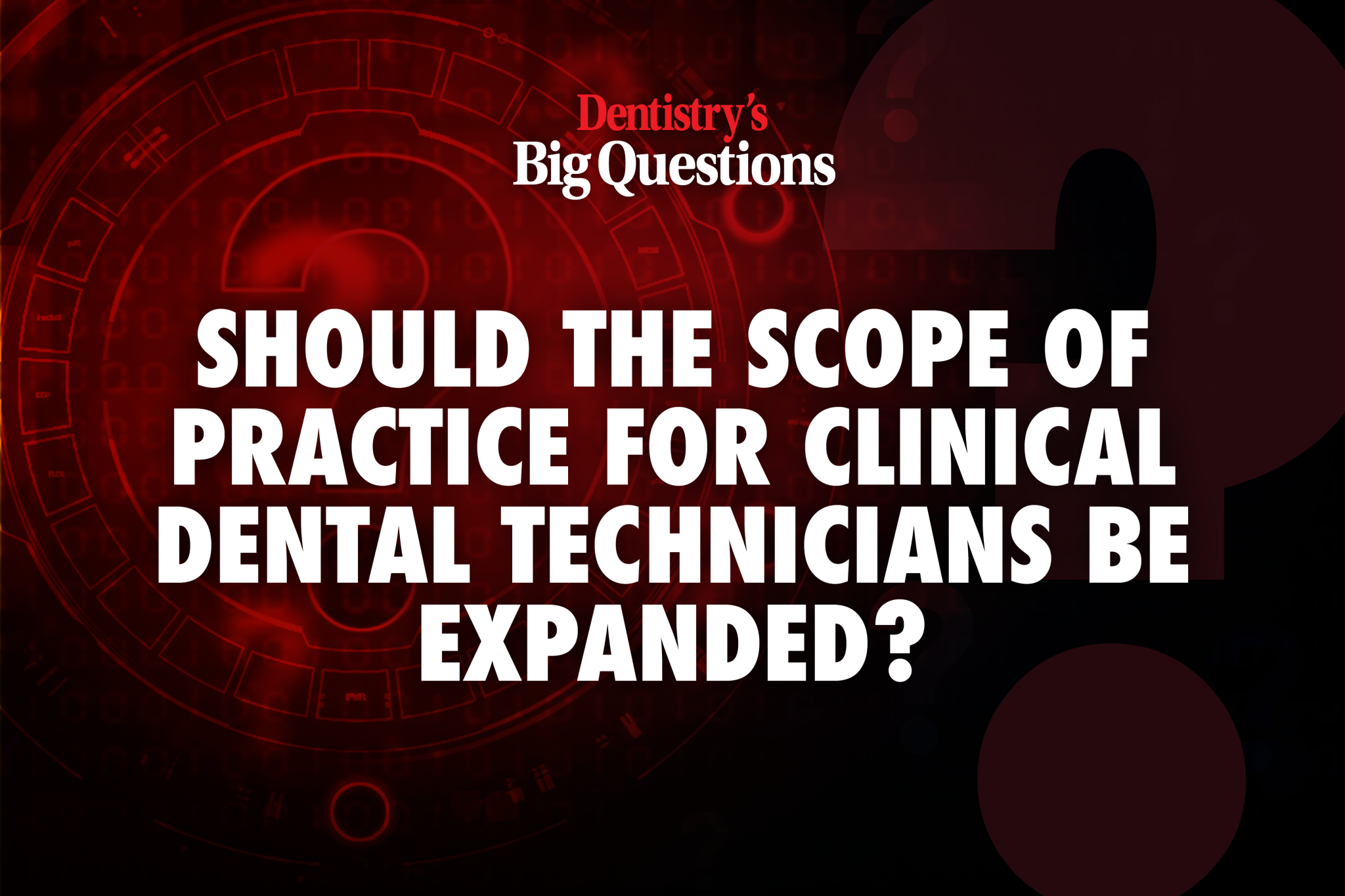 Should clinical dental technicians' scope be expanded? - Dentistry