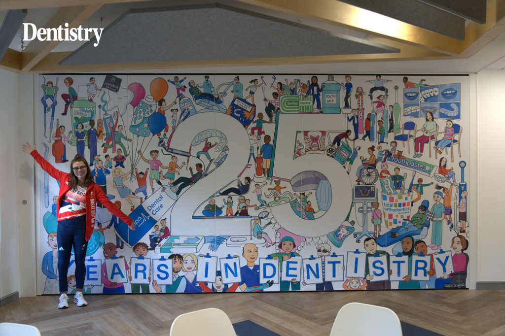 New Paralympian paintings unveiled – 25 years in dentistry