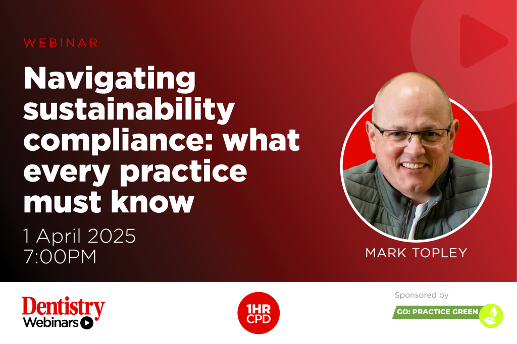 Join Mark Topley on Tuesday 1 April at 7pm as he discusses navigating sustainability compliance: what every practice must know