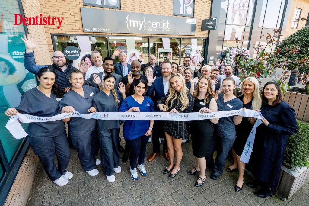 Celebrity guest unveils new mydentist Walsall site after £1.4 million investment