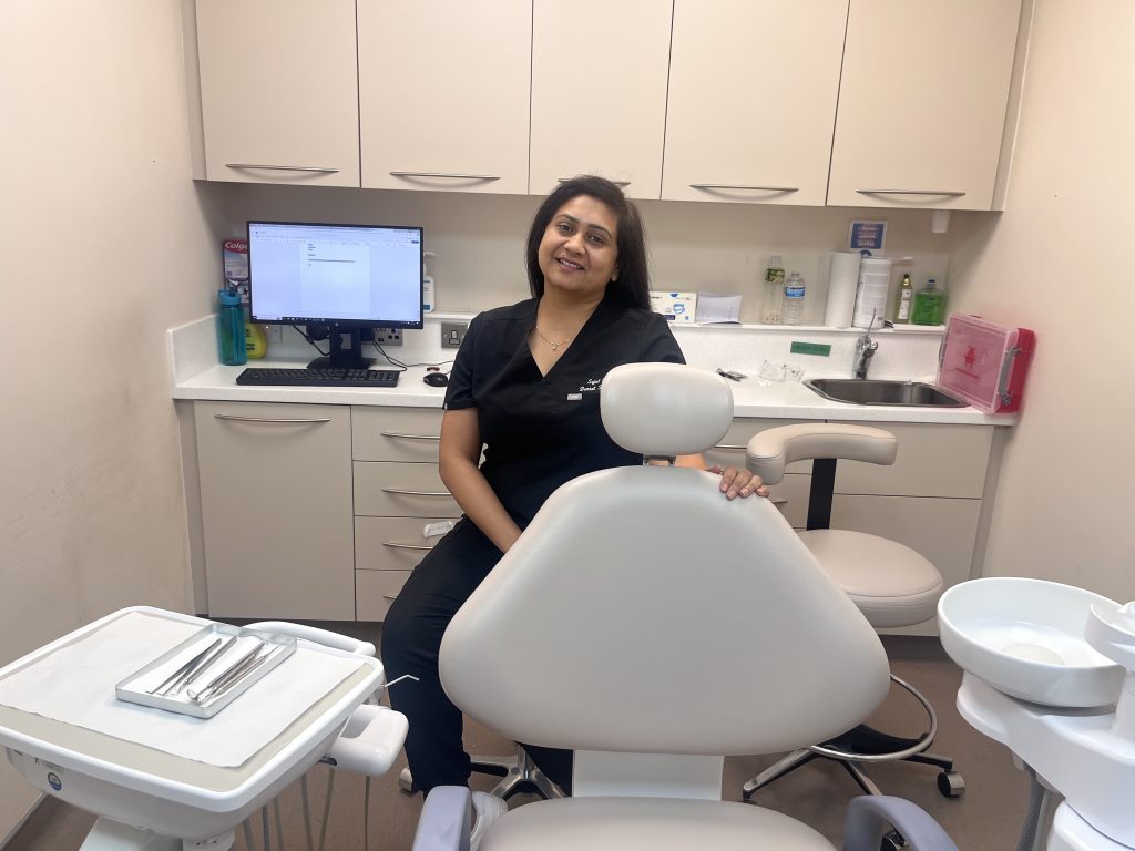 Sejal Patel, dental hygienist