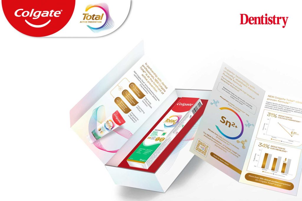 Total confidence – new Colgate Total Active Prevention