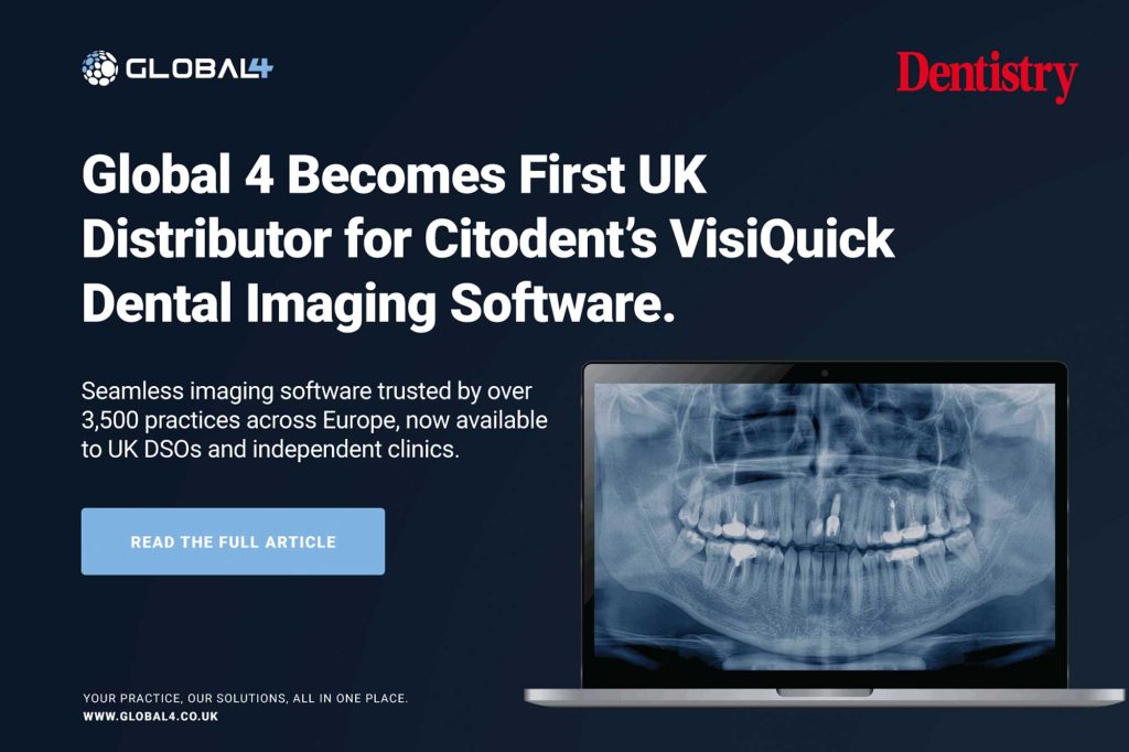 Global 4 becomes first UK distributor for Citodent’s VisiQuick dental imaging software