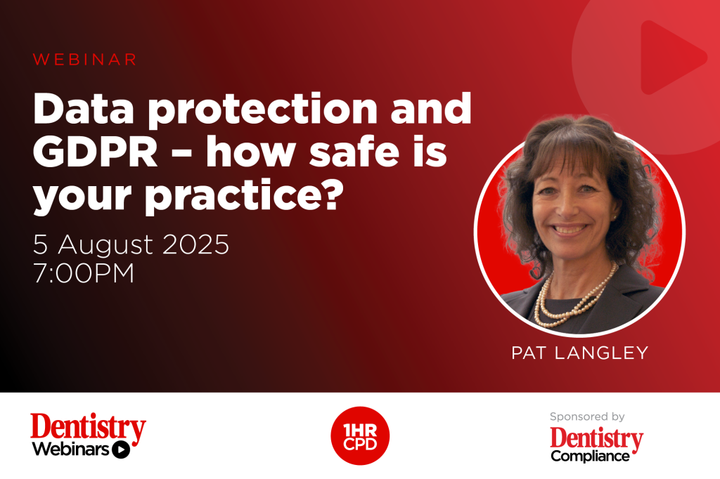 Data protection and GDPR – how safe is your practice?