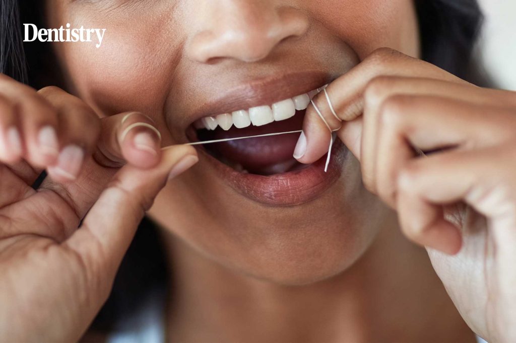 Dental floss used for vaccine delivery