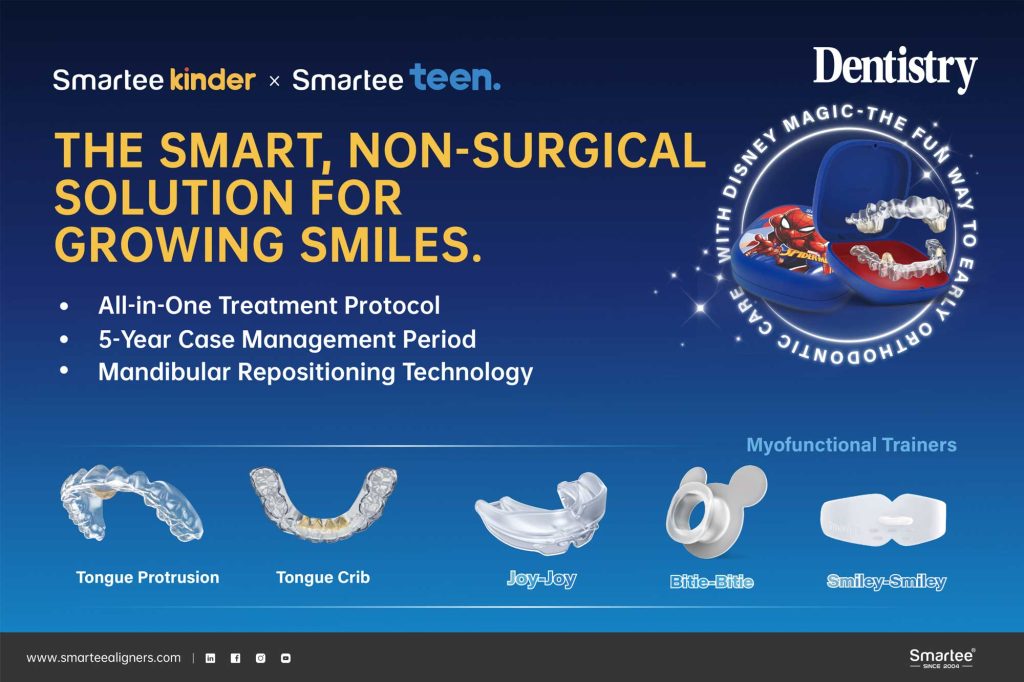 Smartee Kinder and Teen: non-surgical orthodontics for growing smiles