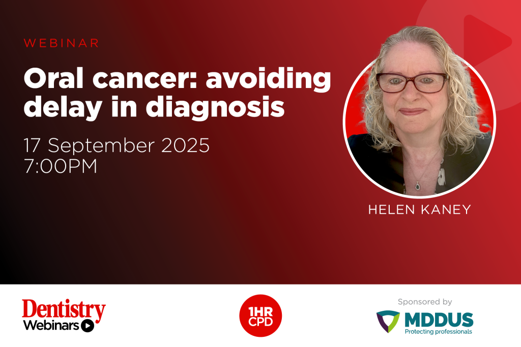 Oral cancer: avoiding delay in diagnosis