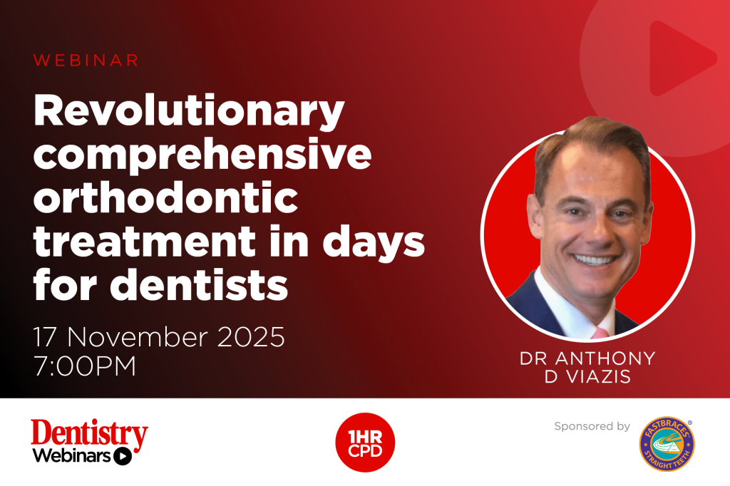 Revolutionary comprehensive orthodontic treatment in days for dentists