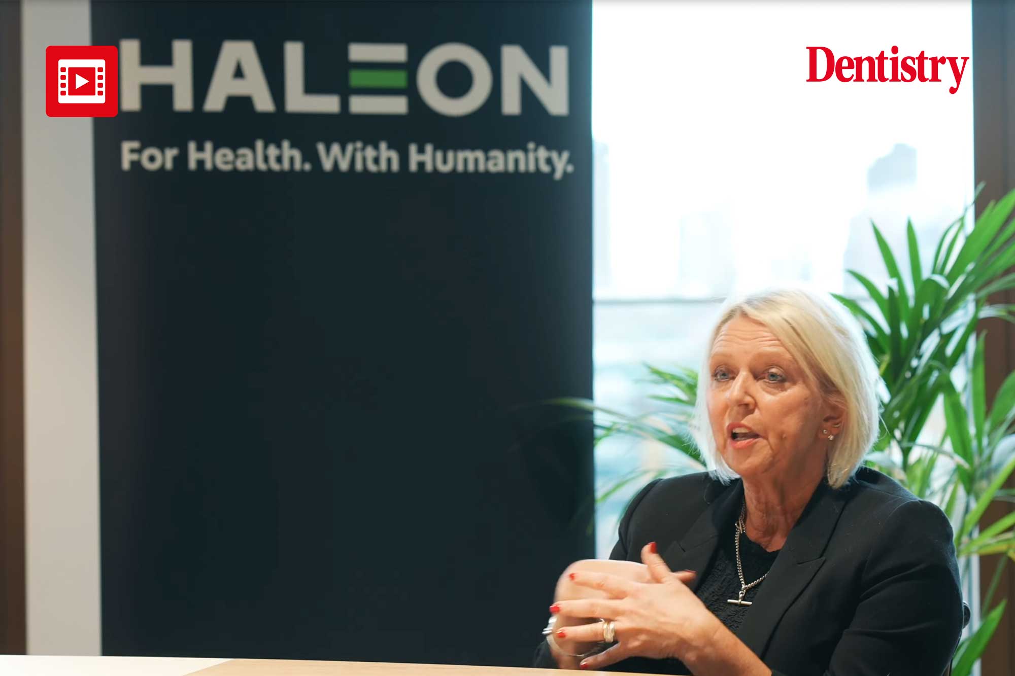 How is Haleon implementing its mission to empower better everyday health and supporting the dental industry?