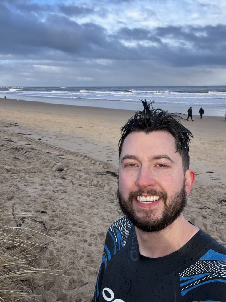 Diving deep: how daily sea swims drive exceptional dental care