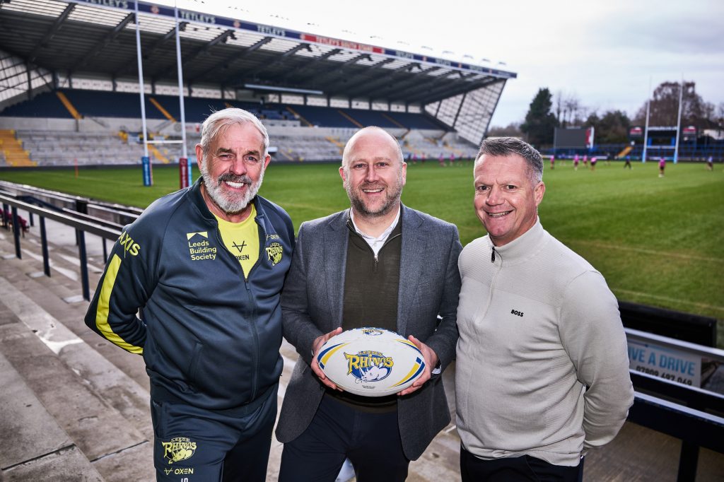 'We’re proud to partner with Leeds Rhinos'