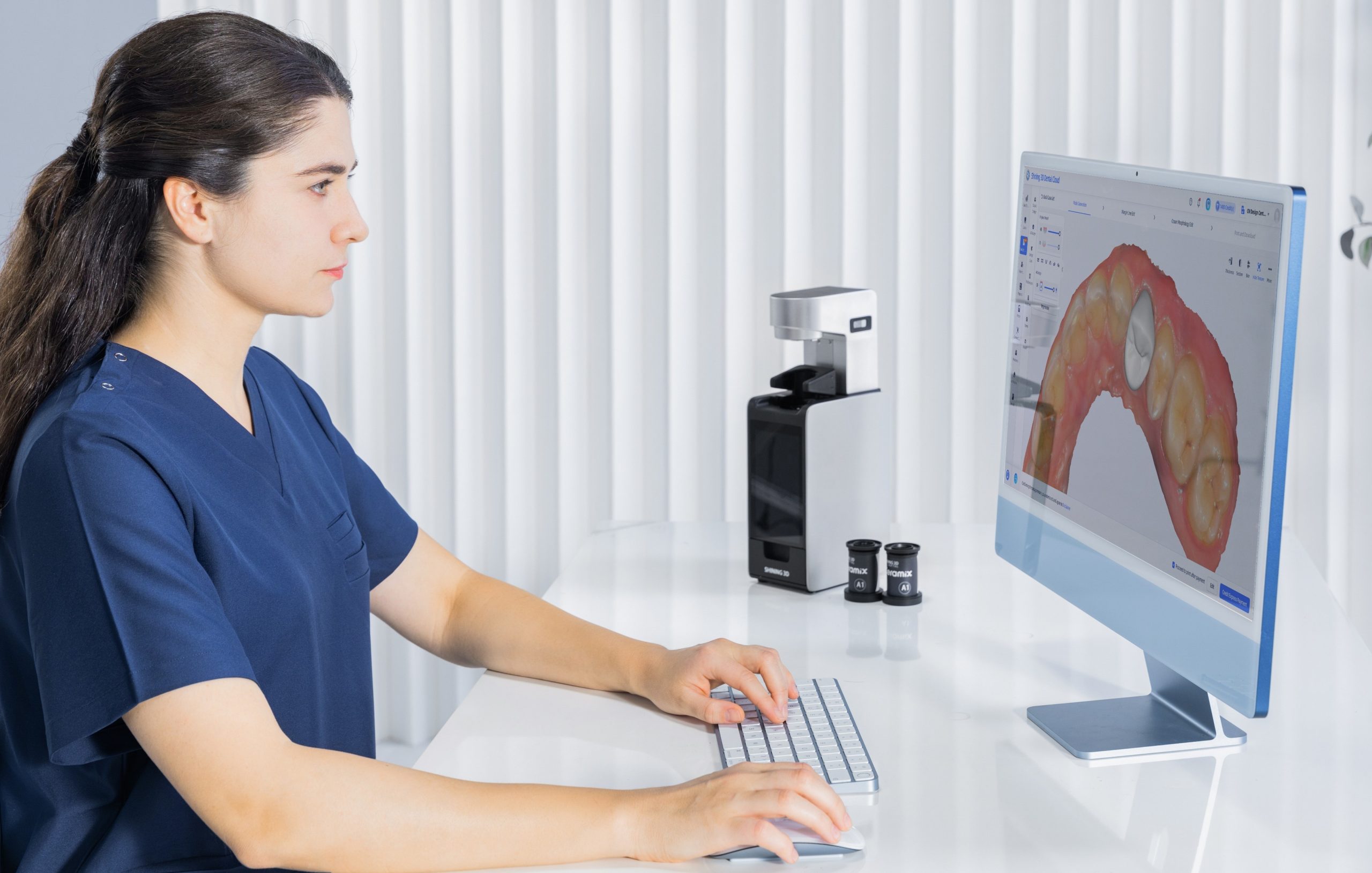 SHINING 3D Dental launches Ceramix-Nano capsule 3D printer: 10-minute permanent ceramic crowns