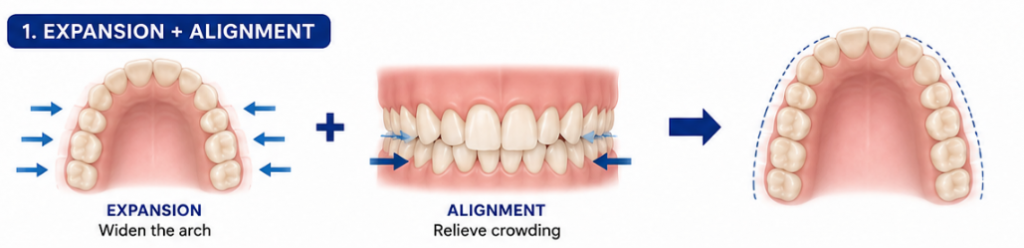 Movements that work together – and those that don’t – in clear aligner therapy