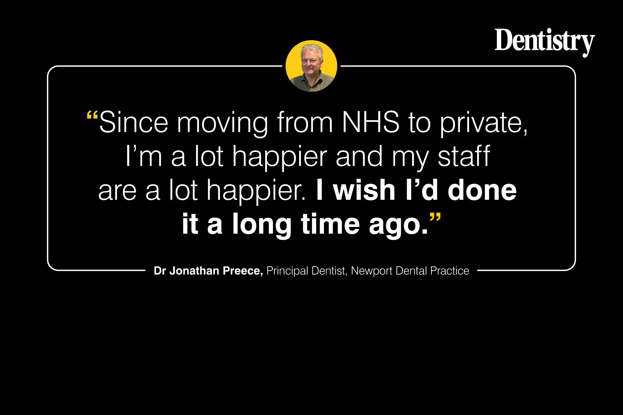 NHS to private: Newport Dental’s move from clawback to security