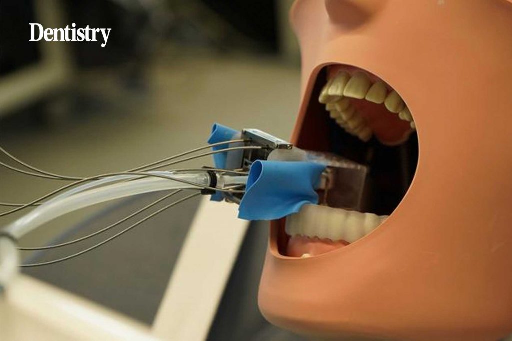 Mini robot developed for crown preparation