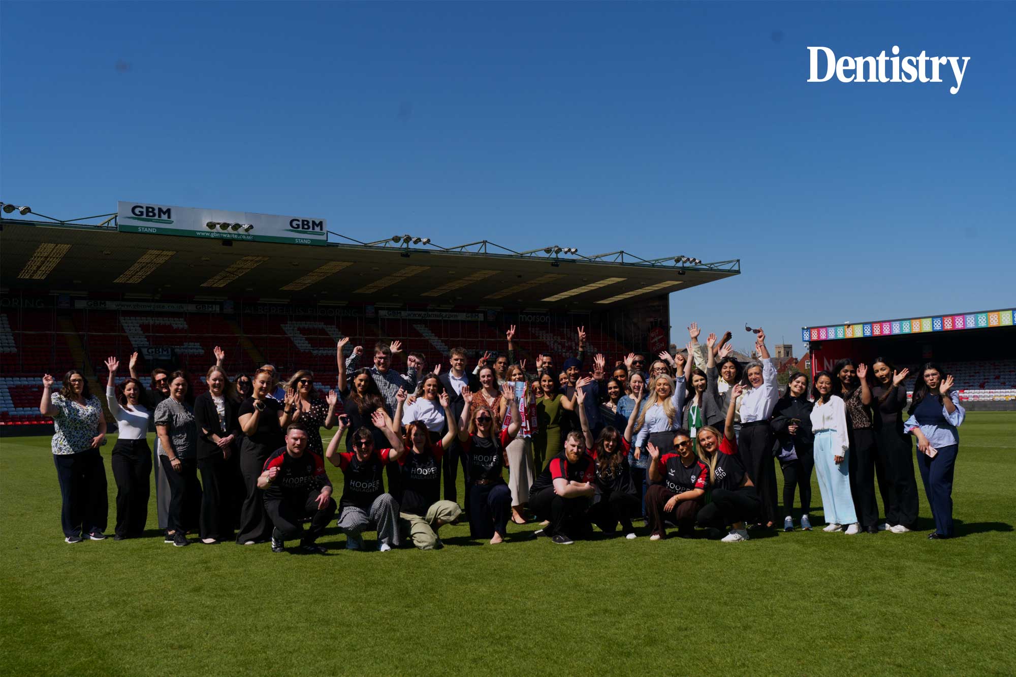 Treeline’s company event kicked off in Lincoln’s glorious sunshine