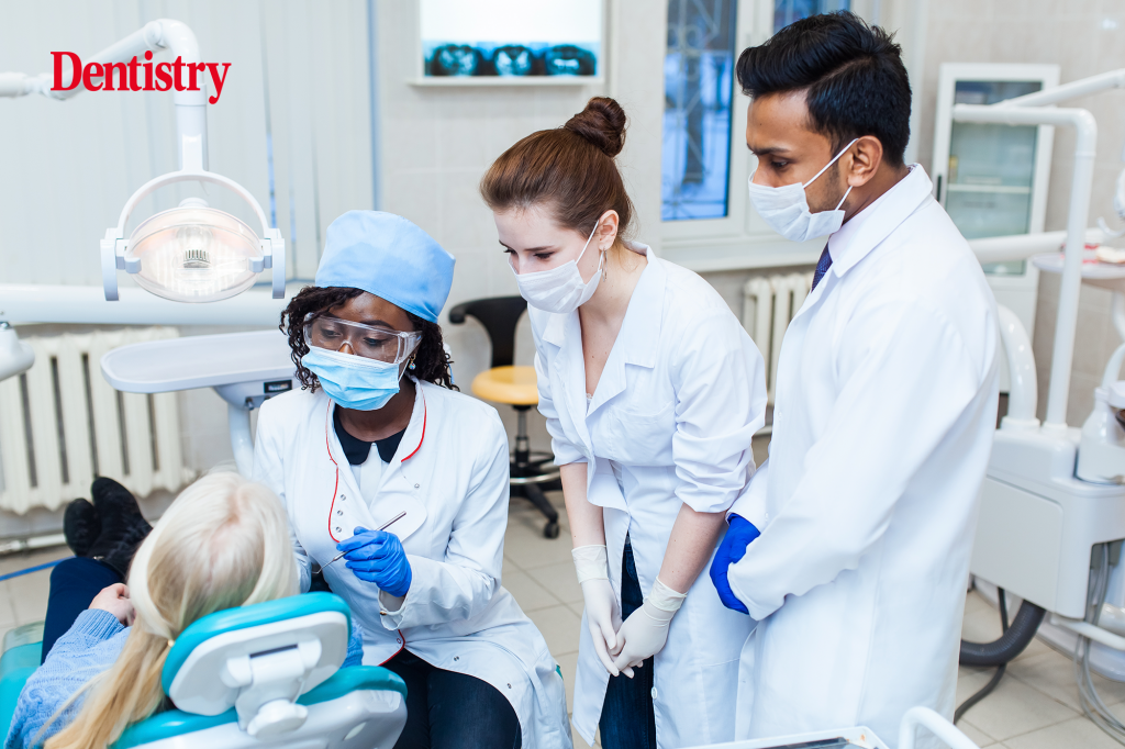 Current image: Dental students train. Medicine and dentistry applications