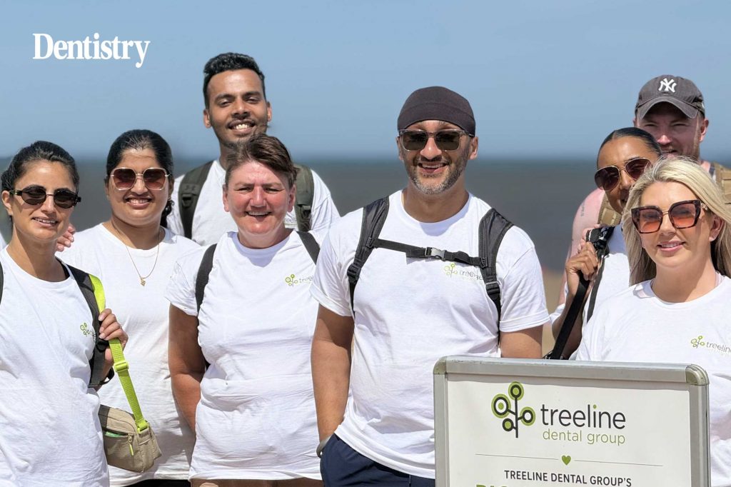 Treeline Dental Group’s BIG Community Challenge raises £1,000 for Dentaid