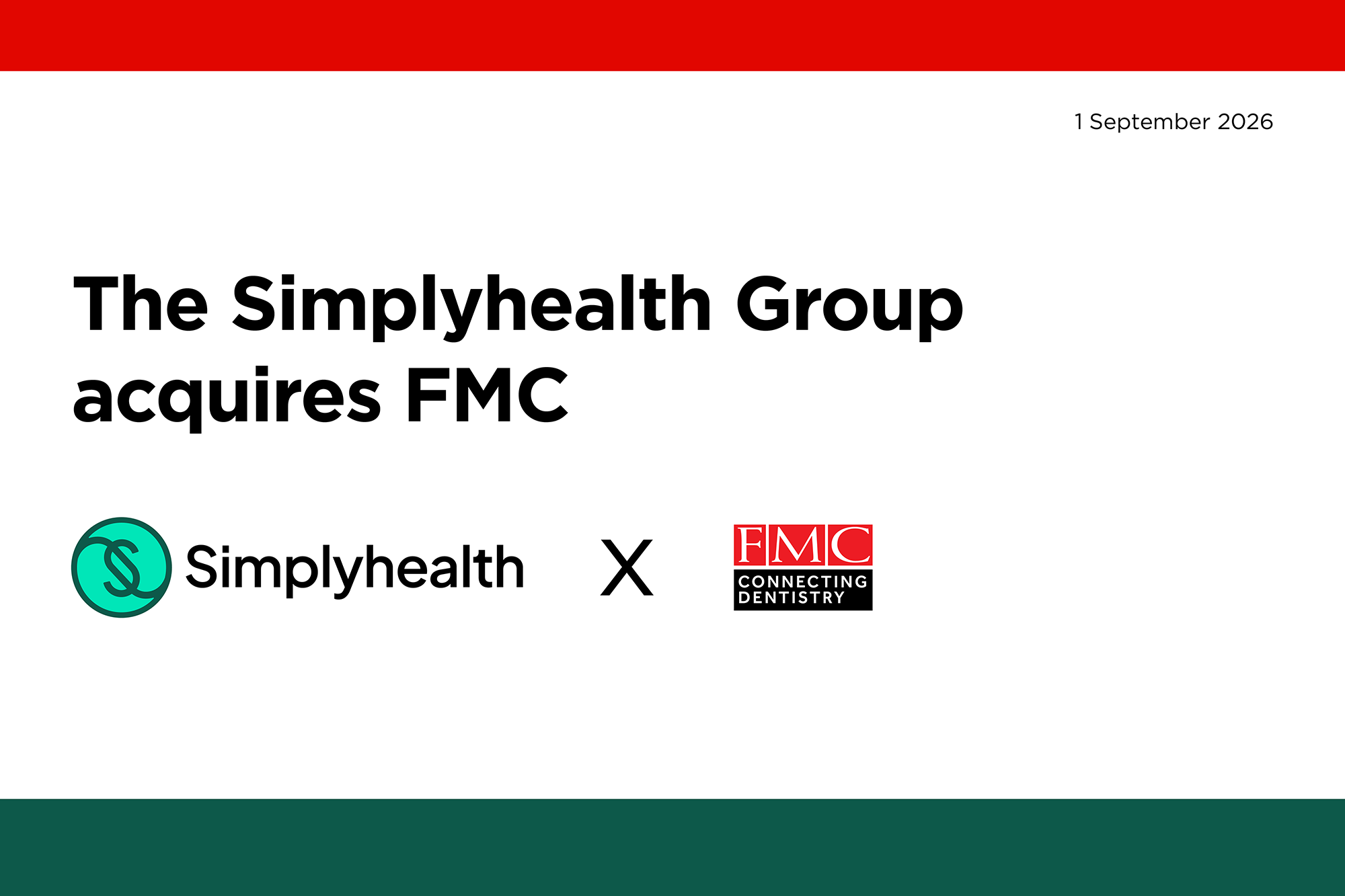 The Simplyhealth Group acquires FMC to accelerate innovation and support across UK dentistry