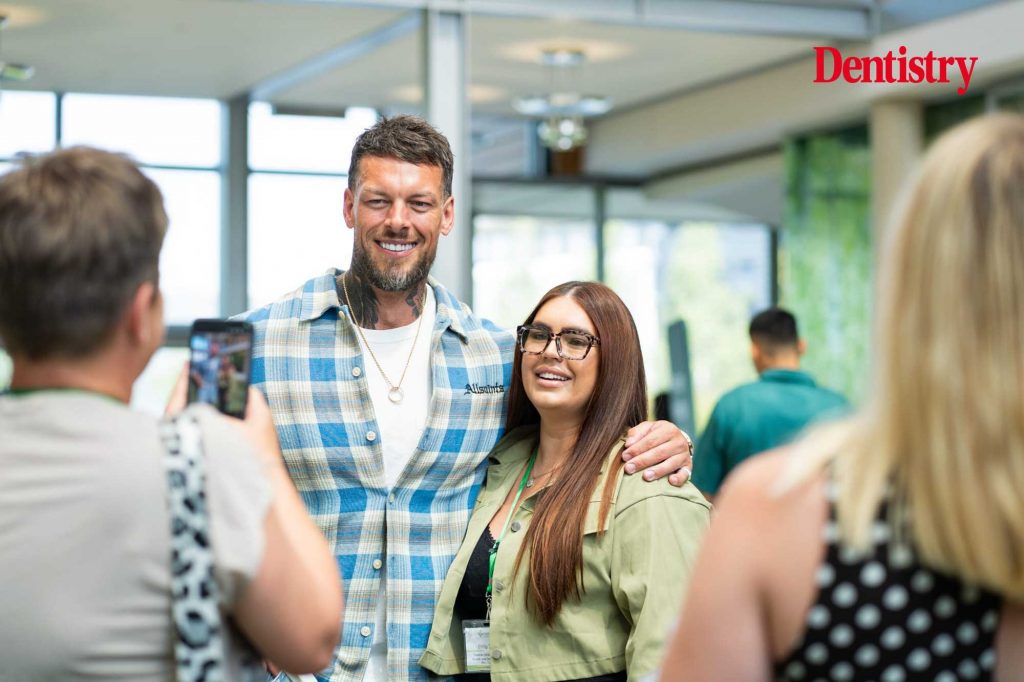 Treeline Dental Care invites Giant from Gladiators to inspire its Growth and Development Day