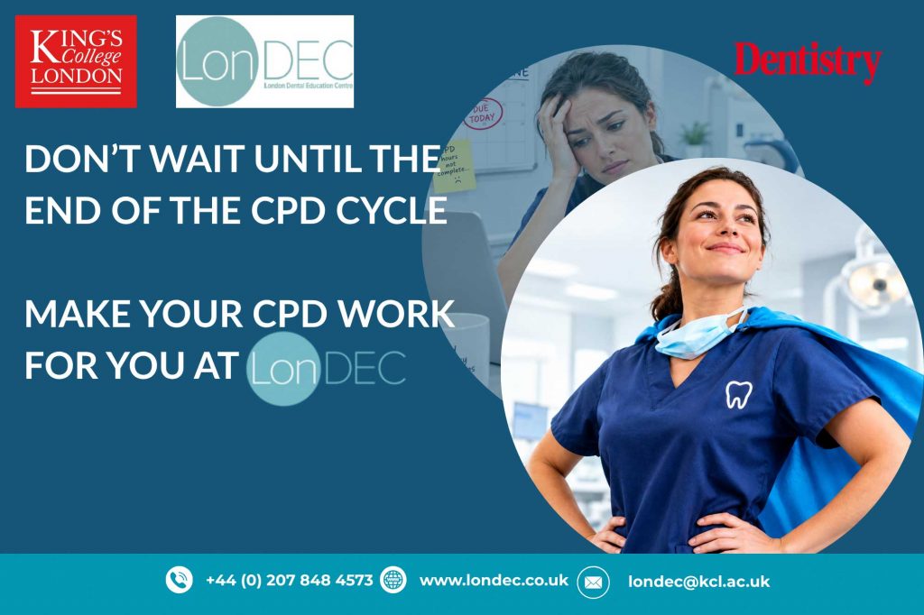 Don’t wait until the end of the CPD cycle: make your CPD work for you at LonDEC