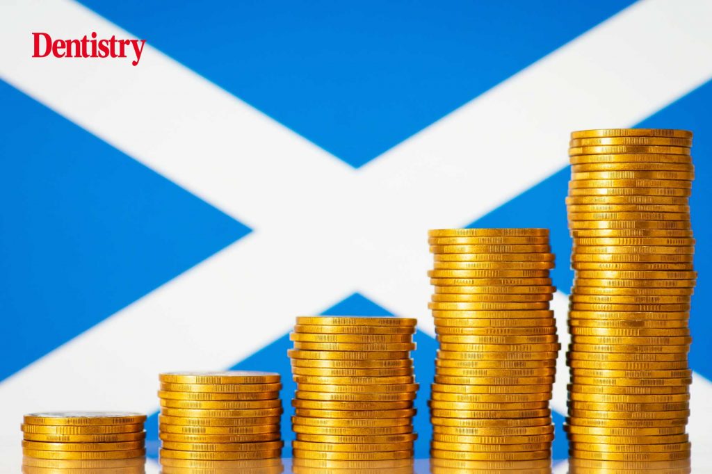 Pay rise cements Scottish NHS dentists as highest UK earners