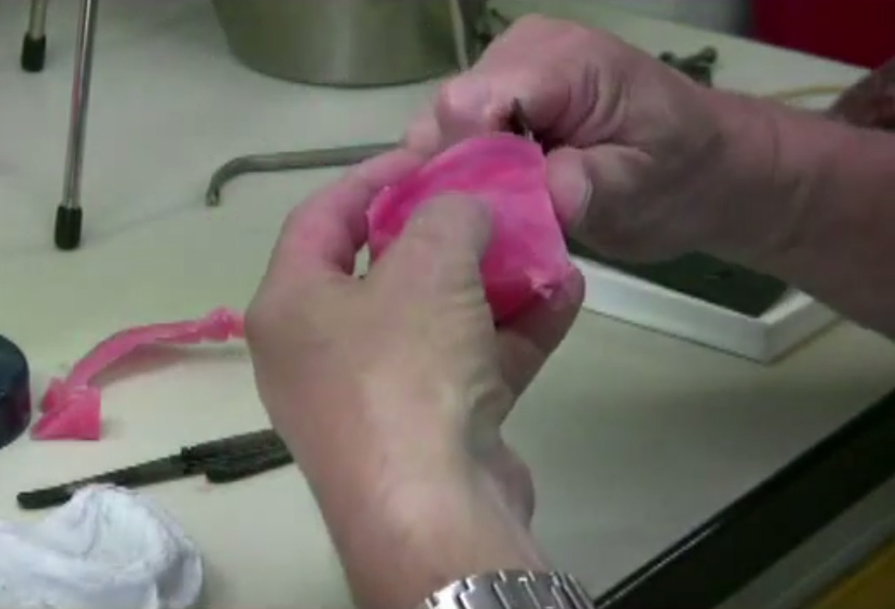 The properties of Anutex modelling wax sheets and bite blocks in the