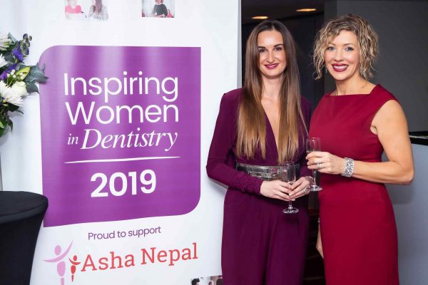 Martina Hodgson and Andrea Ubhi at the Inspiring Women in Dentistry conference