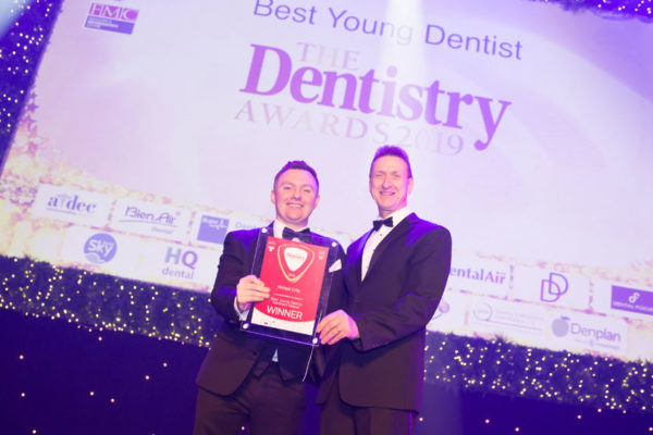 Michael Crilly at the Dentistry Awards