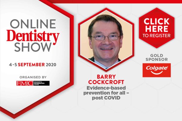 Barry Cockcroft will talk at the Online Dentistry Show