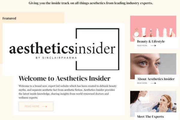 aesthetics insider website