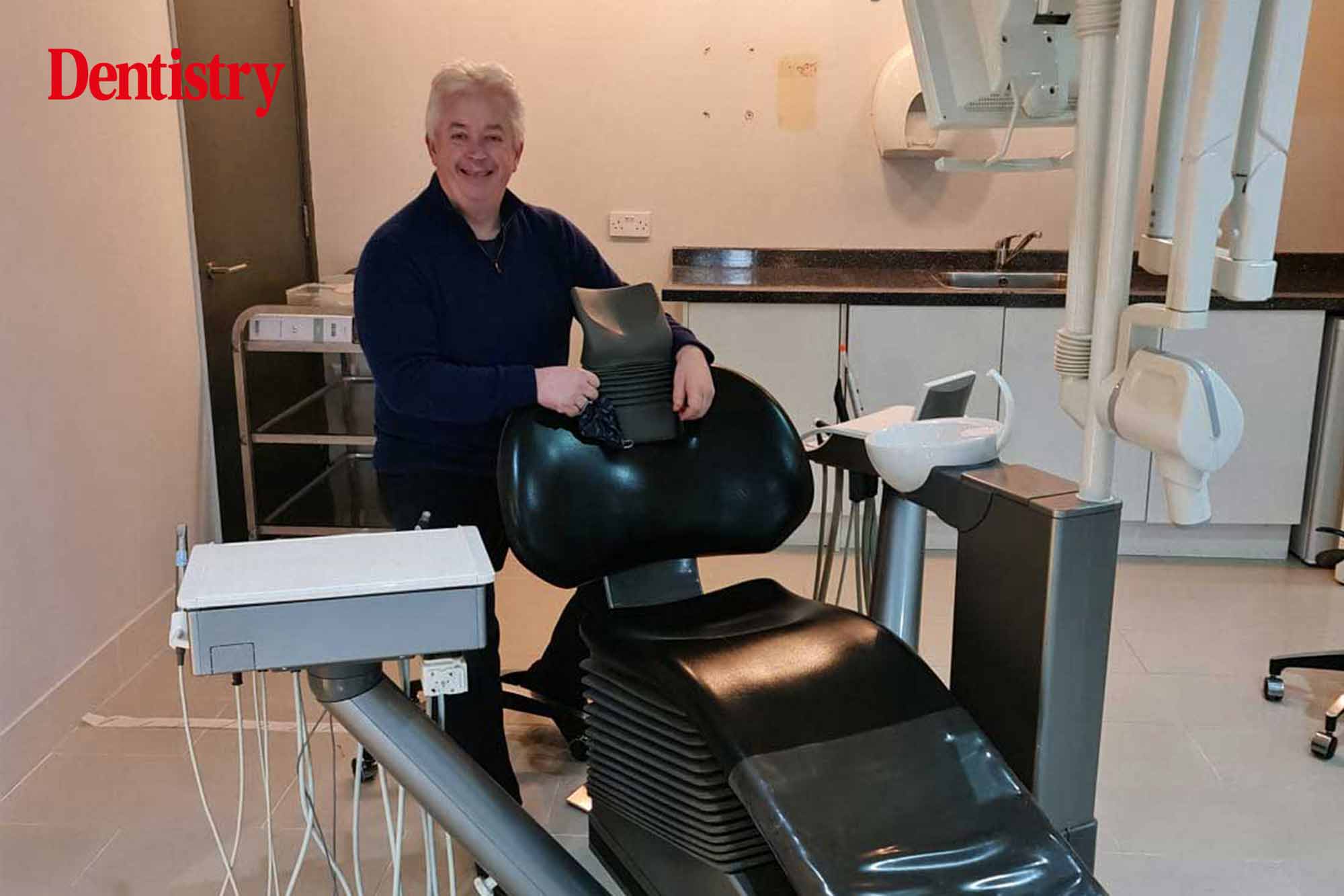 A dental clinician is auctioning his entire dental clinic and its contents in a bid to raise money for Dentaid