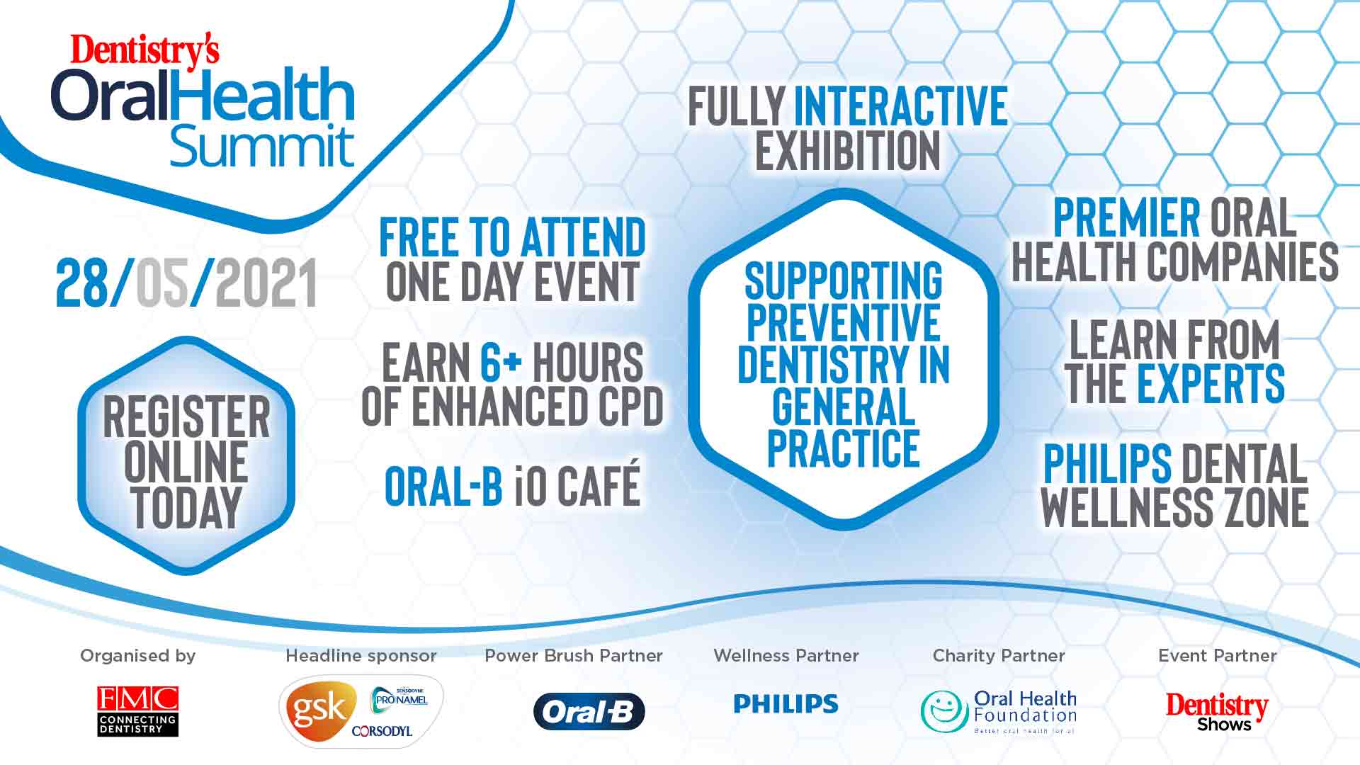 Oral Health Summit – free one-day event on preventive dentistry