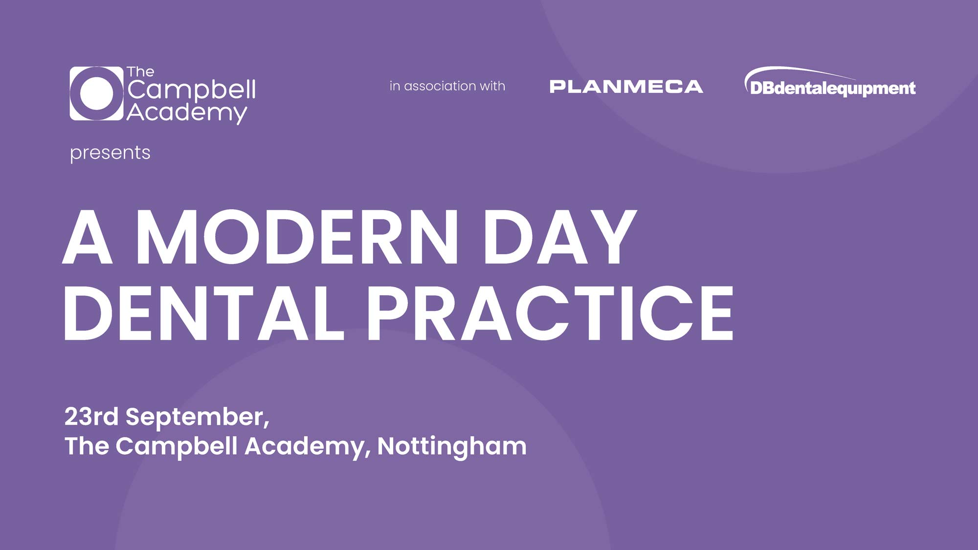 A modern day dental practice event