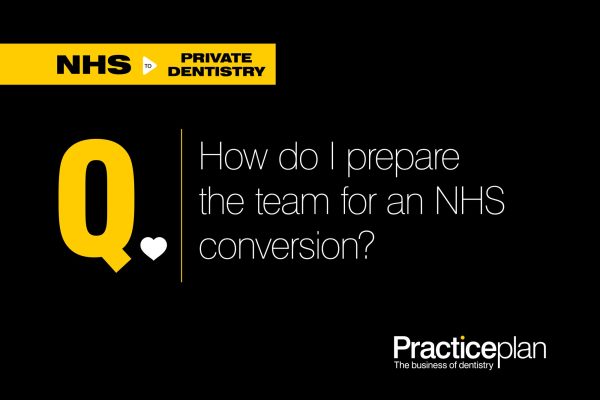 nhs to private dentistry