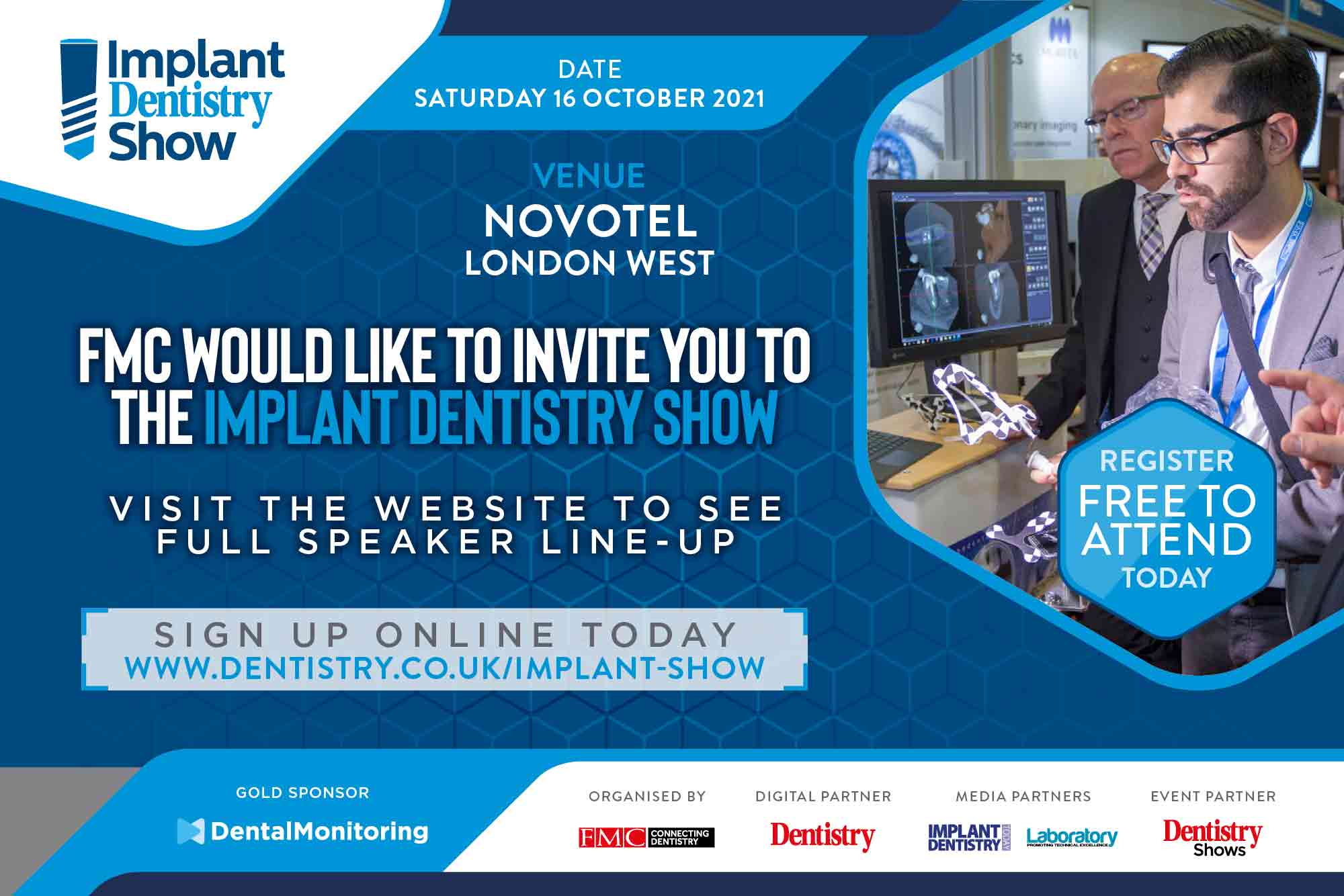 Implant Dentistry Show – the UK's biggest dedicated implant event this year