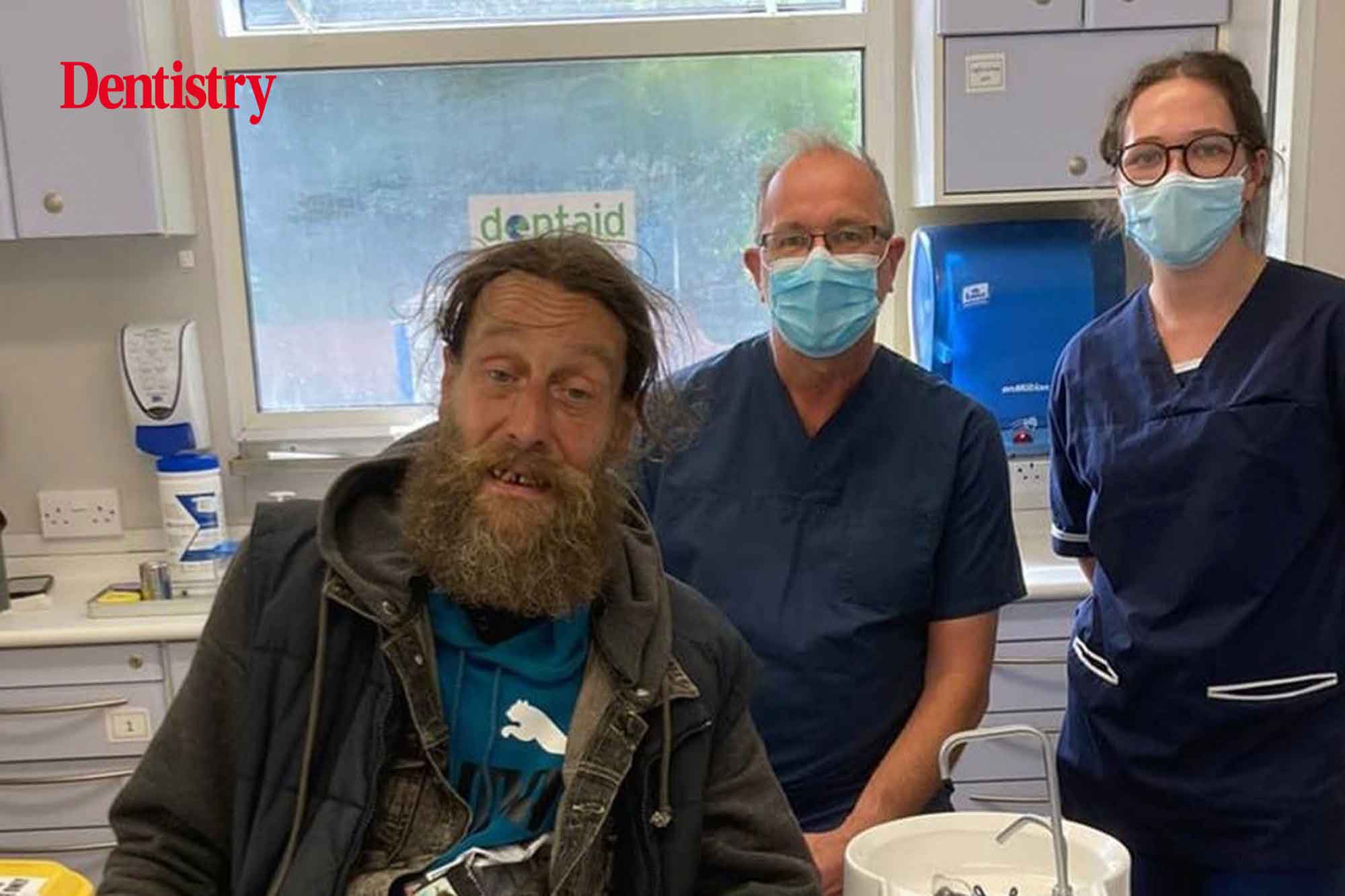 Dentaid homeless patient