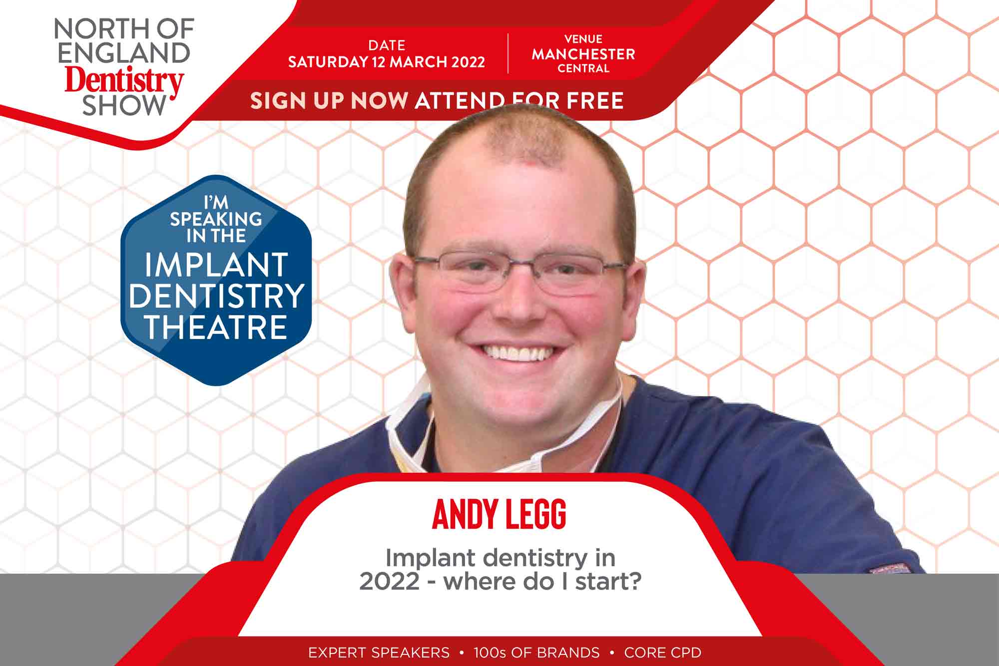 North of England Dentistry Show – Andy Legg