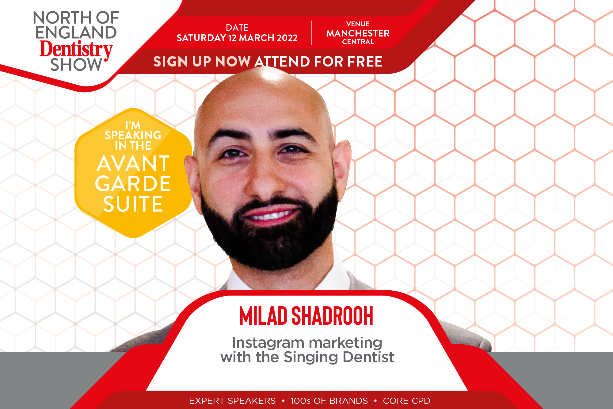 North of England Dentistry Show – Milad Shadrooh